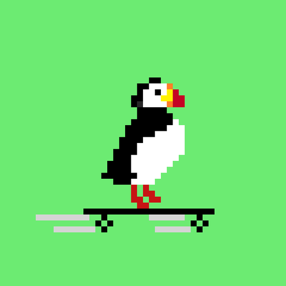 Pixel Puffin #135