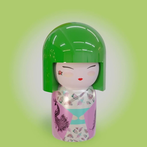 Kokeshi Hiroko #1825