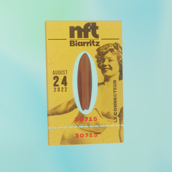 NFT Biarritz 2022 Ticket