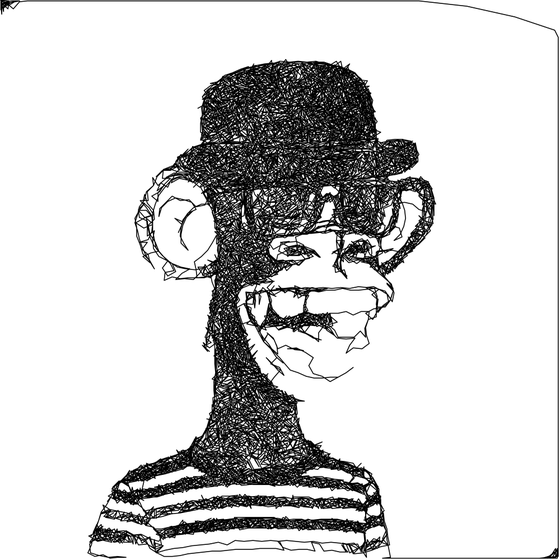 Scrubby Ape Artwork #2332