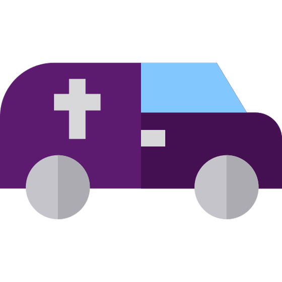 BLVD Collectible : Flat : Purple Hearse