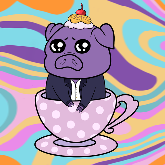 Lucky Teacup Piggy Club #2111