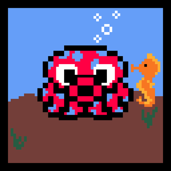 Pixel Squid #3158