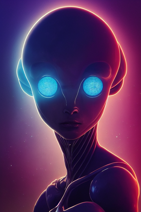 CYBER ALIEN #54