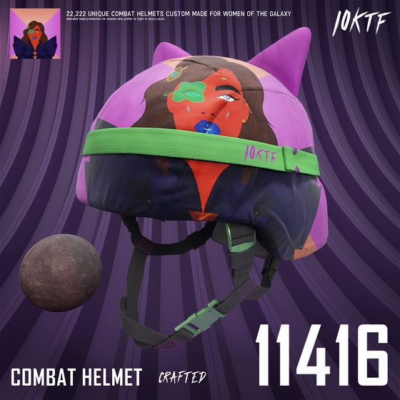 Galaxy Combat Helmet #11416