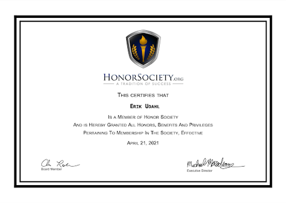 Honor Society