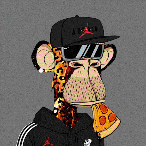 Fire Bored Ape #2