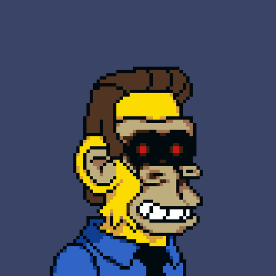 Pixel Simp Ape YC #7116