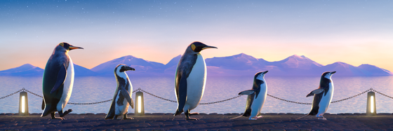 Five Penguins #2795