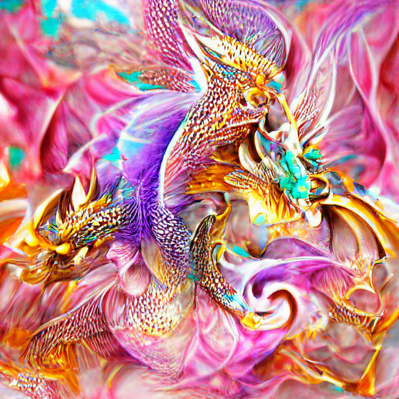 AI MYTHICAL DRAGON #1134