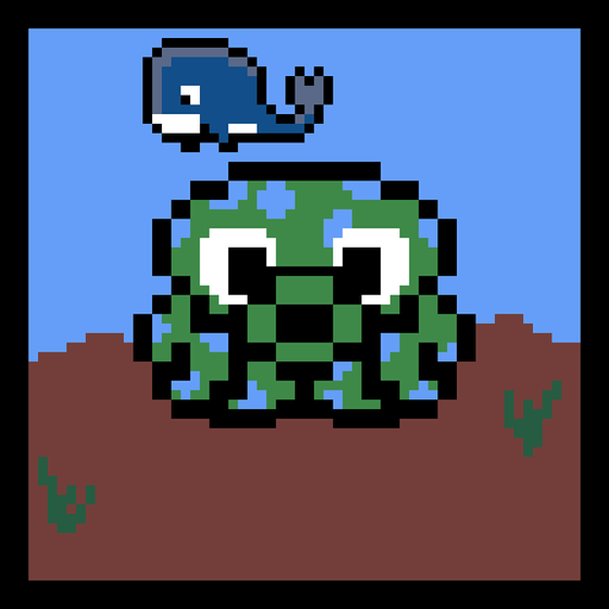 Pixel Squid #666