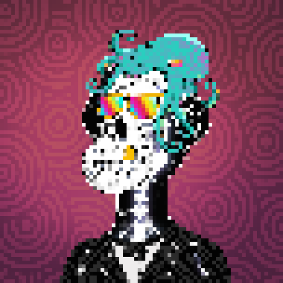 Trippin' Pixel Ape #2204