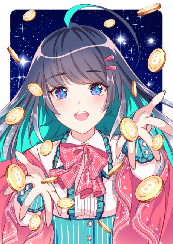 #015 [ LUCKY CHARM ] ETH-chan with BITCOIN