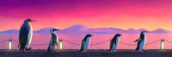 Five Penguins #1728