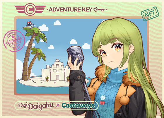 DigiDaigaku Genesis Adventure Key Castaways #1273 - Margot