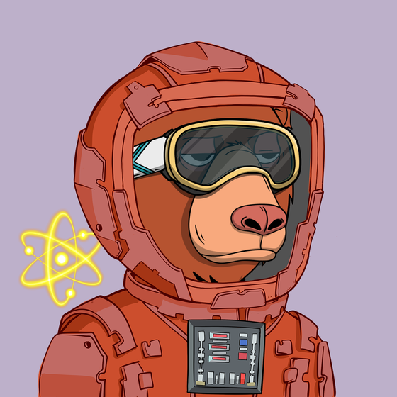 Okay Space Bear #5064