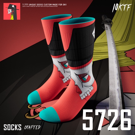 0N1 Crew Socks #5726