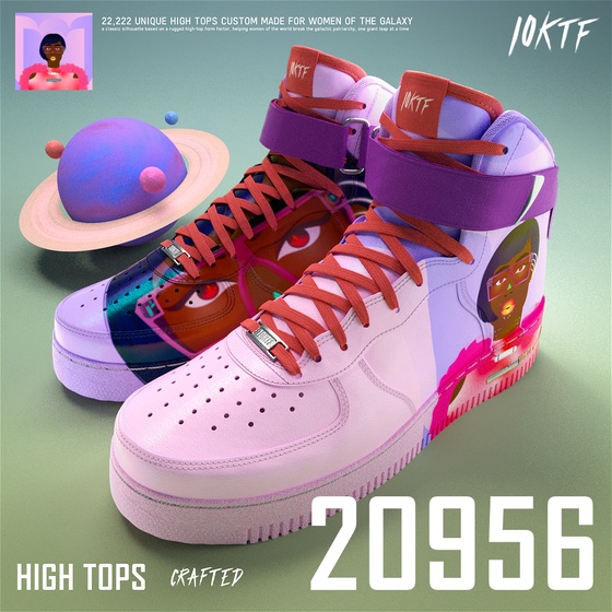 Galaxy High Tops #20956