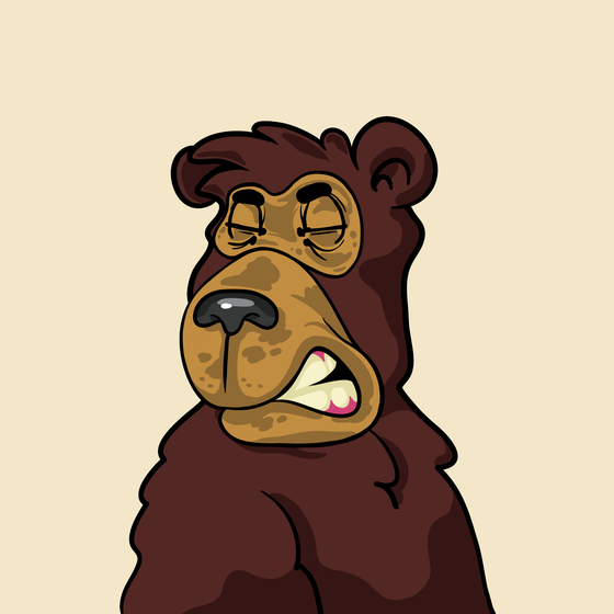 Buzzed Bear #3303