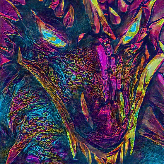 AI Dragon's Face