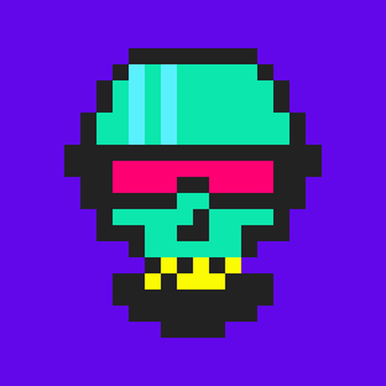 Cyber CryptoSkull #3777