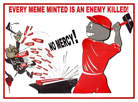 Every Meme Minted is an Enemy Killed!