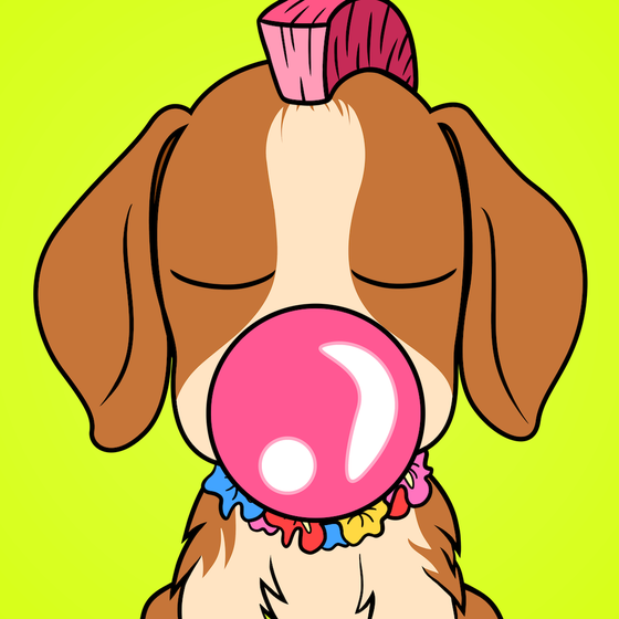 Bubblegum Puppy #9702