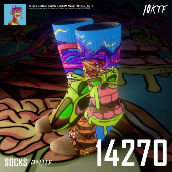 Mutant Crew Socks #14270