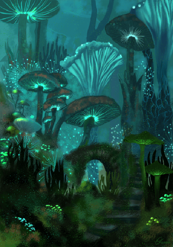 Magical Mushroom Rift - by checks_overstripes#5210