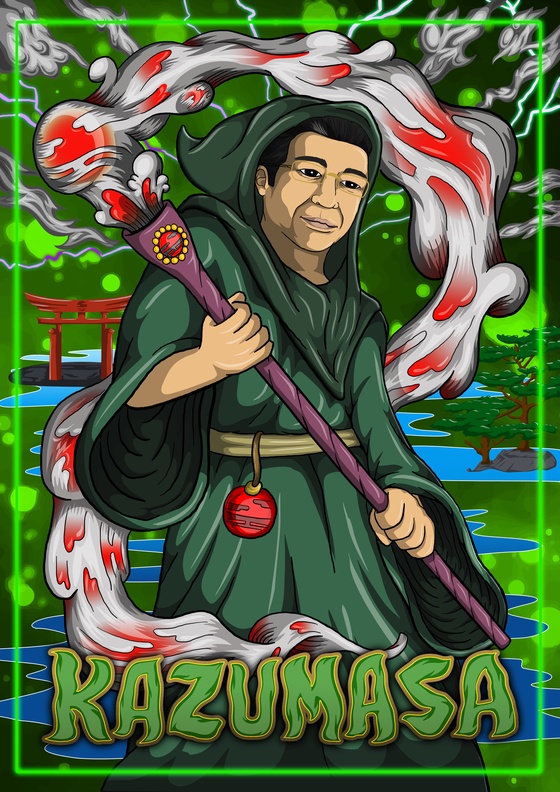 Crypto Wizards :: Kazumasa “Turbo-Charged” NFT 