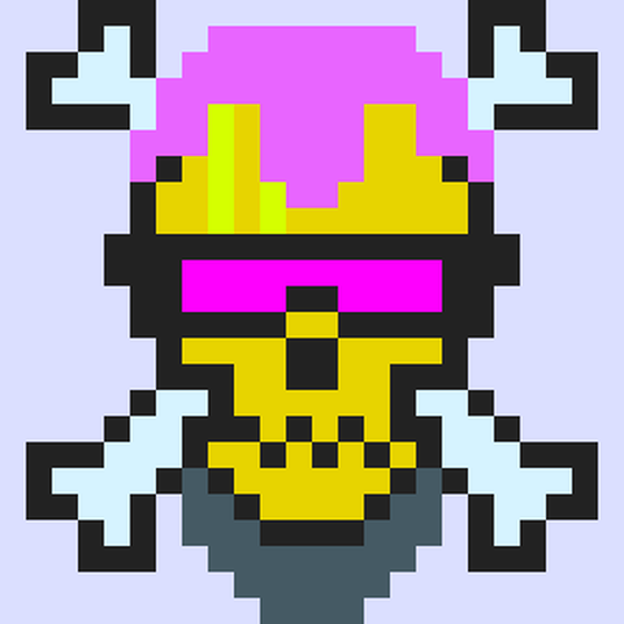 Cyber CryptoSkull #1393