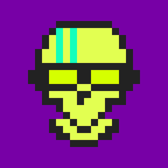 Cyber CryptoSkull #736