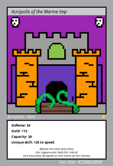 Punk Card #2186