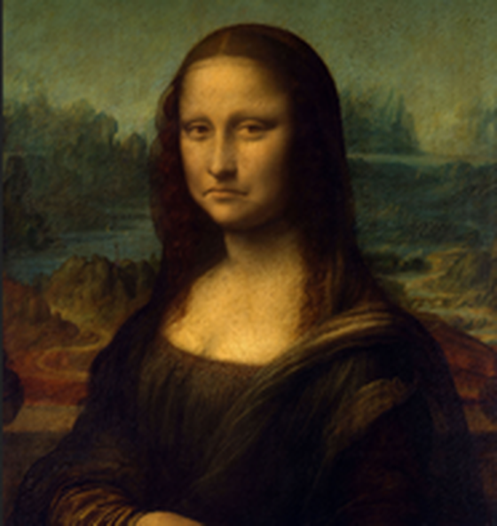 Mona Lisa is Sad by dunksy and Leonardo Da Vinci