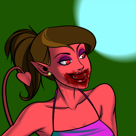 Sneaky Vampiress #3440