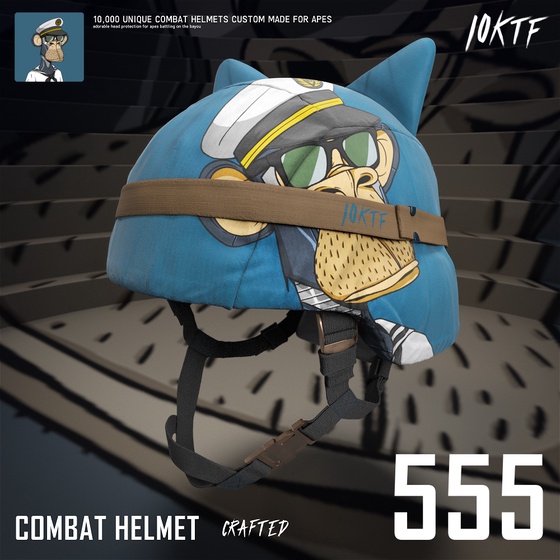 Ape Combat Helmet #555