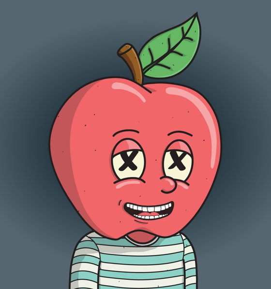 APPLE HEADS #68