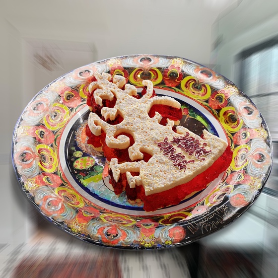 Ketchup Plate Pie Key 12