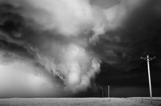 Storms - Storm Cloud over Road