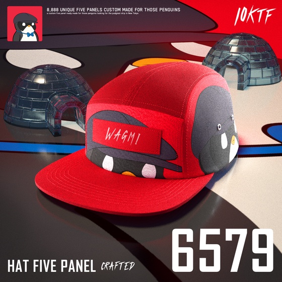 Pudgy Five Panel #6579