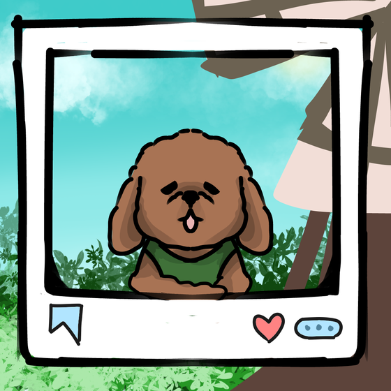 旅する犬 #1180