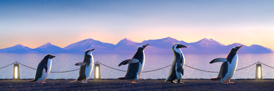 Five Penguins #2139