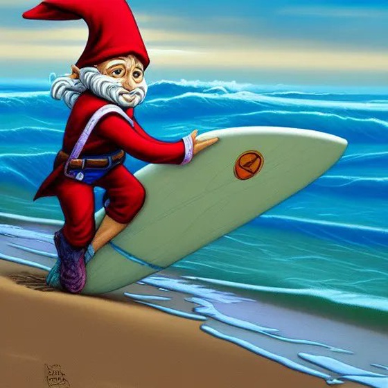 Merwin - The Surfer Gnome #4