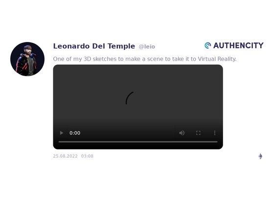 Authencity publication by Leonardo Del Temple (@leio)