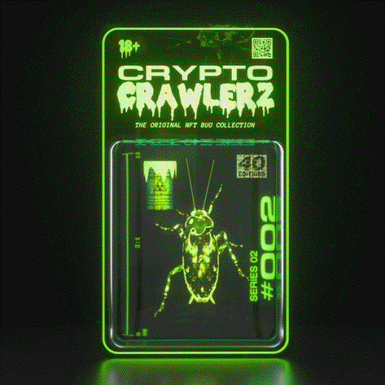 CryptoCrawlerz - Series 02 - #002 - Raydon