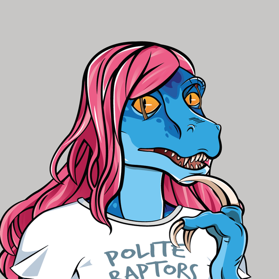 Polite Raptor #491