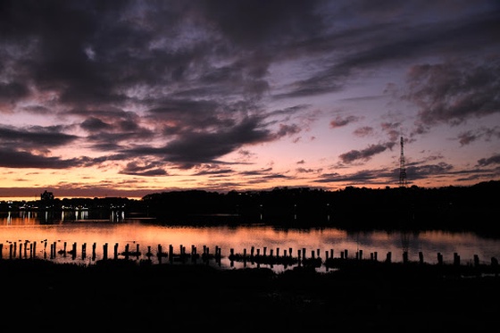 Evening of Lake Sanaru