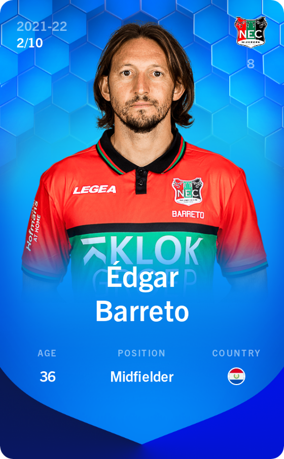 Édgar Barreto 2021-22 • Super Rare 2/10