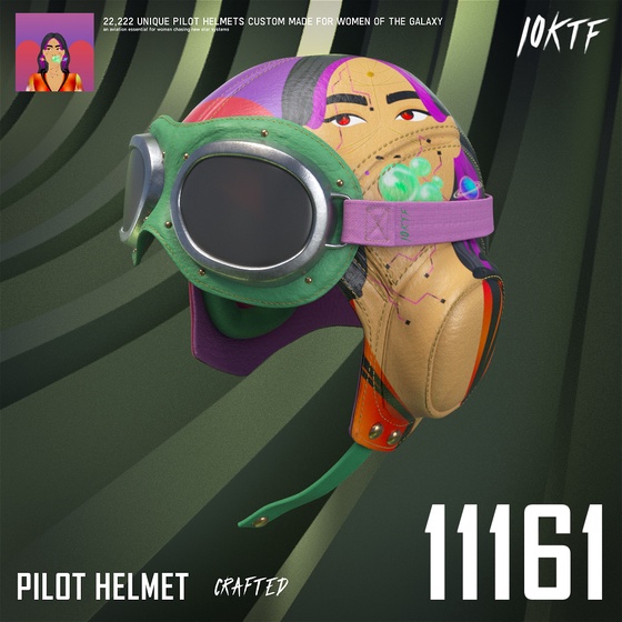 Galaxy Pilot Helmet #11161