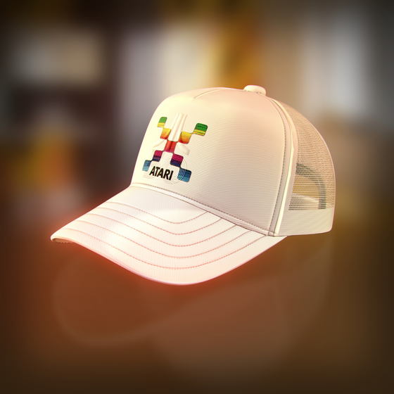 Atari X Logo Trucker Hat #123